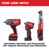 Milwaukee 49-66-6804 SHOCKWAVE Impact Duty Socket 1/2ÃƒÂ¢Ã¢â€šÂ¬Ã‚Â Dr 27PC MM & SAE PACKOUT Set