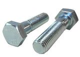 M14-1.50 x 50mm Grade 10.9 Hex Cap Screw Bolts Metric Zinc FINE THREAD / *PARTIAL THREAD* DIN 960