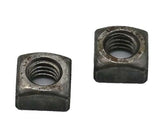 3/4"-10 Plain Grade 2 Finished Square Nuts Unplated Plain / Black