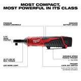 Milwaukee 2457-21 M12 Cordless 3/8 in. Ratchet Kit