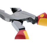 Wiha 32948 Insulated 9.5 Inch Linemans Pliers with Crimpers