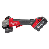Milwaukee 2882-22 M18 FUEL 4-1/2" / 5" Braking Grinder w/ ONE-KEY Paddle Switch, No Lock