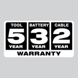 Milwaukee 2818A-21 M18 FUEL Sectional Machine with 7/8 In. Cable