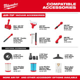 Milwaukee 0914-20 M18 FUEL NEXUS 6 Gallon Wet/Dry Vacuum w/ PACKOUT Compatibility and VACLINK
