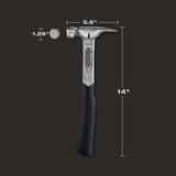 Stiletto TRMB TRIMBONE 10oz Titanium Finish Hammer