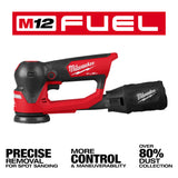 Milwaukee 2535-20 M12 FUEL 3" Random Orbital Detail Sander