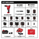 Milwaukee 2677-21 M18 FORCE LOGIC 6T Knockout Tool Kit
