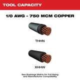 Milwaukee 2935CU-21S M18 Cable Stripper Kit with 17 Cu THHN / XHHW Bushings