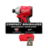 Milwaukee 3650-20 M18 Compact Brushless 1/4" Hex Impact Driver