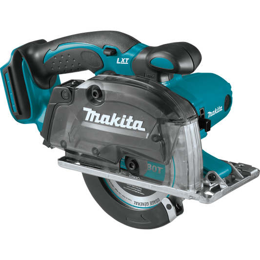 Makita XSC03Z 18V LXTÂ® Lithiumâ€‘Ion Cordless 5â€‘3/8" Metal Cutting Saw, with Electric Brake and Chip Collector, Tool Only