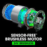 FLEX FX1611-Z Drywall Screw Gun With Magazine Attachment (Bare Tool)