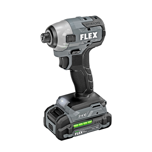 FLEX FX1351-2A 1/4" HEX IMPACT DRIVER KIT