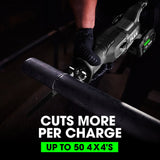 Flex FXM401-2A 4 Tool Combo Kit Drill Driver, Impact Driver, Reciprocating Saw and Work Light