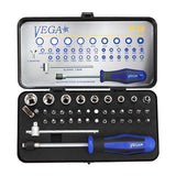 Vega Tools V-39 39 PC Bit, Socket & Hand Driver Set