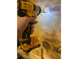 StealthMounts Stubby Magnetic Bit Holder for Dewalt XR & Flaxvolt Tools - Yellow
