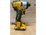 StealthMounts Stubby Magnetic Bit Holder for Dewalt XR & Flaxvolt Tools - Yellow
