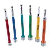 Wiha 70487 6 Piece Color Coded Magnetic Nut Setter Set, Metric