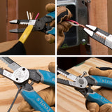 KLEIN K12035  Klein-Kurve® Heavy-Duty Wire Stripper 8-20 AWG