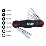 Wiha 35195 PocketStar Fold Out Hex 7 Piece Metric Set 2mm-8mm