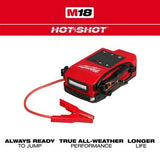 Milwaukee M18 Hotshot Jump Starter & Redlithium XC8.0 Starter Kit Bundle