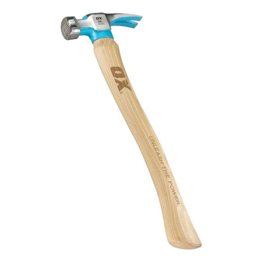 OX PRO OX-P083318 18OZ California Framing Hammer - Hickory Handle