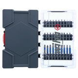Wiha 70297 40 Piece TerminatorBlue Impact Bit Set