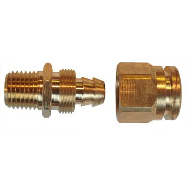 Rolair 3/8” Push On Hose End (1/4” NPT) (2pc Carded)
