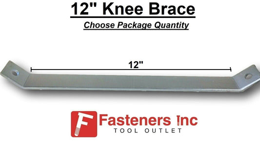 12" Knee Brace Bracket for 1 5/8" Unistrut Channel (#478312) P2452 EG