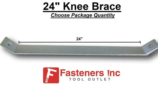 24" Knee Brace/Bracket for 1 5/8" Unistrut Channel (#478324) P2452 EG