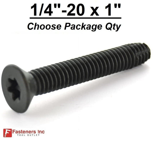 1/4"-20 x 1" Torx Trailer FloorIng Floorboard Screws Self Tapping Self Threading