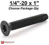 1/4"-20 x 1" Torx Trailer FloorIng Floorboard Screws Self Tapping Self Threading
