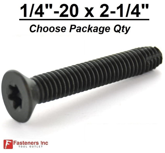 1/4"-20 x 2-1/4" Torx Trailer Flooring Floorboard Screws Self Tapping / Threading