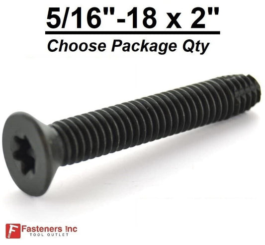 5/16"-18 x 2"Torx Trailer Flooring Floorboard Screws Self Tapping / Threading