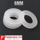 6MM Nylon Flat Washers (Choose Qty) 12MM OD .065 Thick