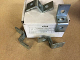 3-Hole "Z" FITTING for 1 5/8" Unistrut / B-Line Channel #4725 P1045