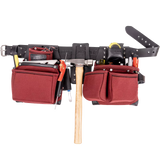 Occidental Leather R8080DB Oxy Lights 7 Bag Framer with Double Outer Bags RED
