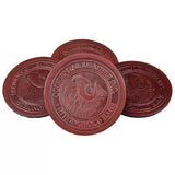 Occidental Leather 6025 Coasters Set of 4