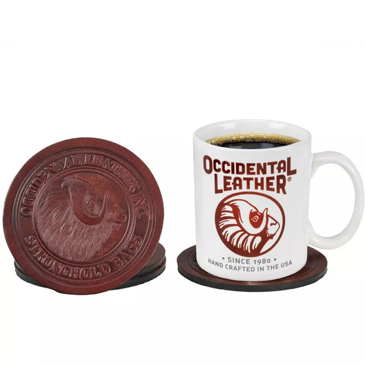 Occidental Leather 6025 Coasters Set of 4