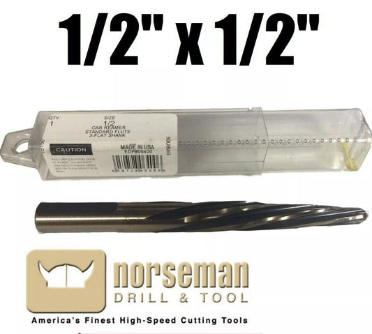 1/2" Norseman Viking Car Reamer 1/2" Shank MADE IN USA #06400 Enlarging Holes