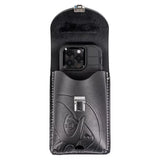Occidental Leather B5332 Clip-On XXL Leather Phone Holster 2X Black MADE IN USA