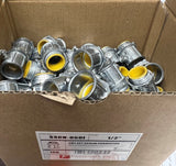 1/2" EMT Conduit UL Set Screw Connector Insulated Die Cast Zinc SSCN-050I