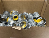 3/4" EMT Conduit UL Set Screw Connector Insulated Die Cast Zinc SSCN-075I