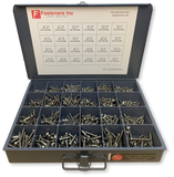 1,266 PCS Stainless Phillips Pan Head Sheet Metal Screw Assortment Fastener Kit