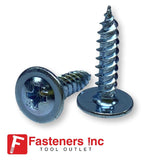 #8 x 1" Phillips Modified Truss Head K-Lath Drywall Screw Sharp Point Zinc Plated 88MZ