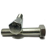 1"-8 x 3-1/2" Stainless Steel Hex Cap Screw / Bolt 18-8 / 304 Partial Thread