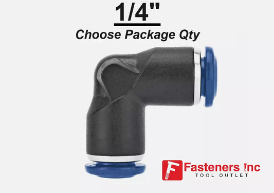 AIGNEP USA 85130-04 Union Elbow Mender 1/4" Tube Connector 250 psi 49JW90