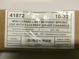 (Qty 100) #10-32 Mini Strut Nuts for 13/32 Deep Junior Unistrut Channel