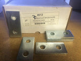 2-Hole Splice Plate x 3-1/2"L for Unistrut Channel #4612 P1065 Zinc Plated