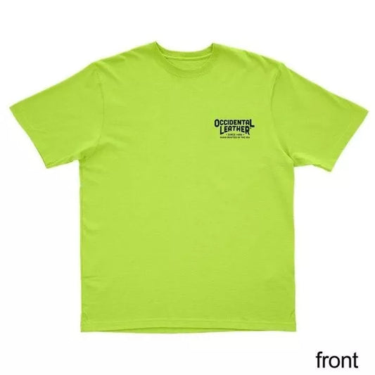 Occidental Leather 505853 T-Shirt - Safety Hi-Vis Green