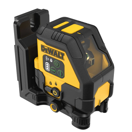 DeWalt DCLE14201GB USB Rechargeable Green Cross Line Laser Base Kit